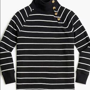 J. Crew Classic Black and White Sweater